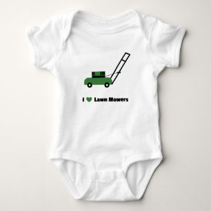 Body Para Bebê Eu amo o Lawn Mowers
