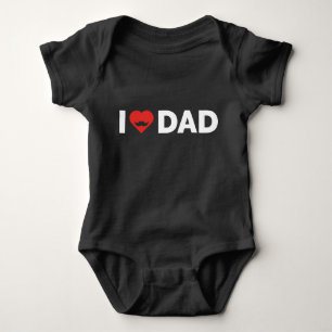 Body Para Bebê Eu Amo Pai
