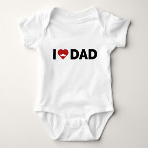 Body Para Bebê Eu Amo Papai