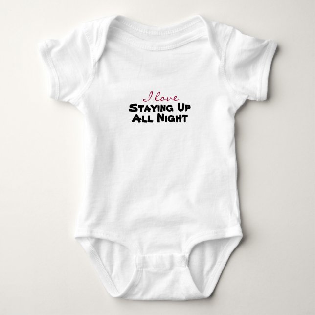 Body Para Bebê Eu amo [personalizar] (Frente)