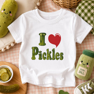 Body Para Bebê Eu Amo Picles