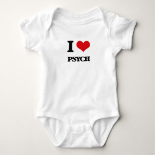 Body Para Bebê Eu amo PSYCH