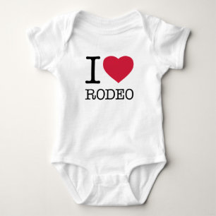 BODY PARA BEBÊ EU AMO RODEO