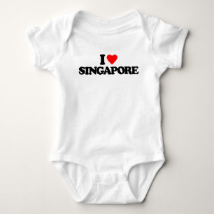 BODY PARA BEBÊ EU AMO SINGAPORE