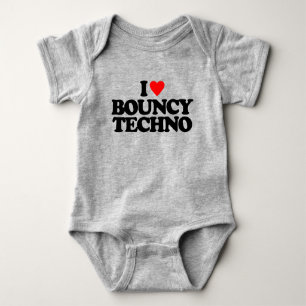 BODY PARA BEBÊ EU AMO TECHNO BOUNCY