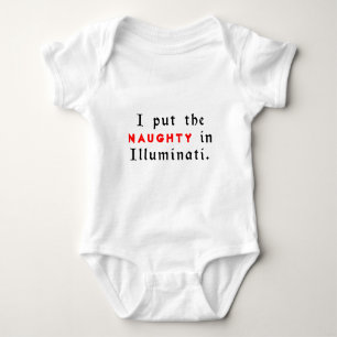 Body Para Bebê Eu Coloquei o Malicioso no Illuminati