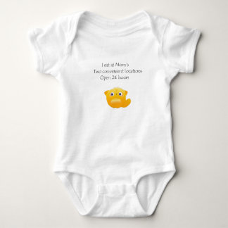 Body Para Bebê Eu como na mãe