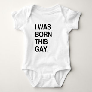 BODY PARA BEBÊ EU ERA NASCIDO ESTE GAY