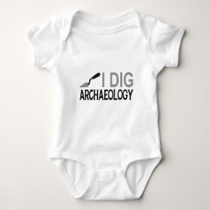 Body Para Bebê Eu escavo a arqueologia