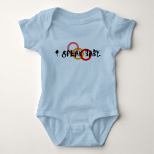 BODY PARA BEBÊ EU FALO O BEBÊ