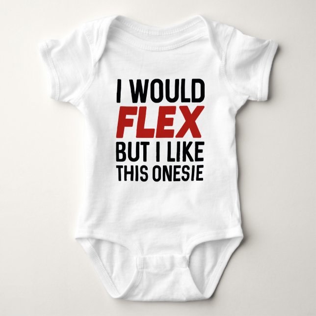 Body Para Bebê Eu Flex (Frente)