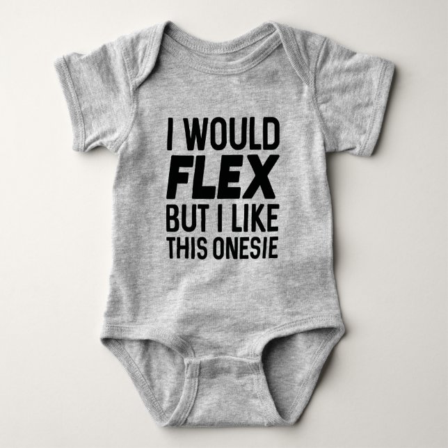 Body Para Bebê Eu Flex (Frente)