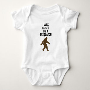 Body Para Bebê Eu fui aumentado por um sasquatch