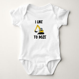 Body Para Bebê Eu Gosto De Doze Baby Construction Worker Baby