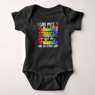 Body Para Bebê Eu Gosto Do Meu Hetero Whiskey Gay Lgbt