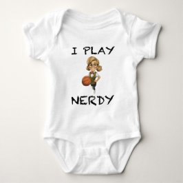 Body Para Bebê Eu Jogo Nerdy