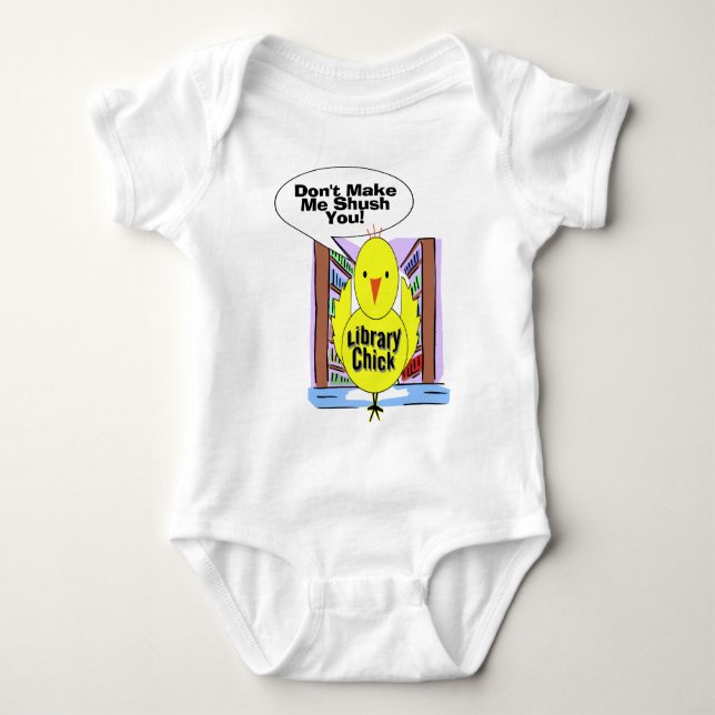 Body Para Bebê Eu mim não shush o (Frente)