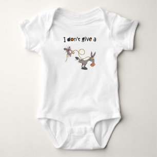 Body Para Bebê eu não dou a um rato andando um burro