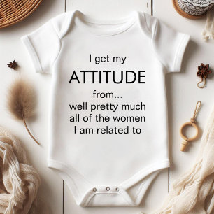 Body Para Bebê Eu Pego Minha Atitude De Quase Todas As Mulheres e