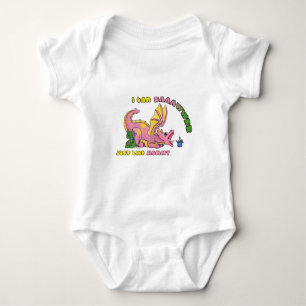 Body Para Bebê Eu posso RAWR, assim como a Mamãe, querida Dragaga