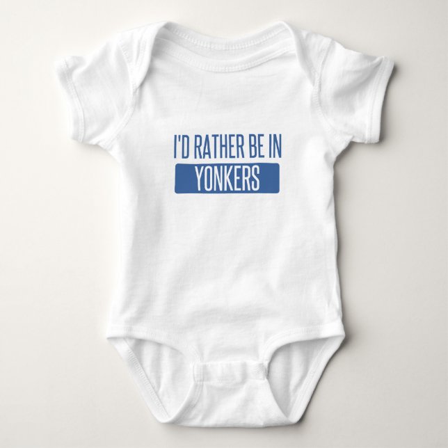 Body Para Bebê Eu preferencialmente estaria em Yonkers (Frente)