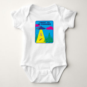 Body Para Bebê Eu Quero Ser Mudado UFO