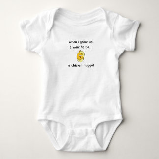 Body Para Bebê Eu quero ser… uma pepita de galinha!