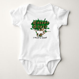 Body Para Bebê Eu quero uma cabra!
