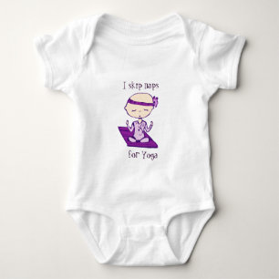 Body Para Bebê eu salto sestas para a ioga