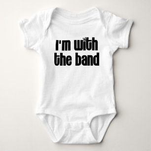 Body Para Bebê Eu sou com a banda