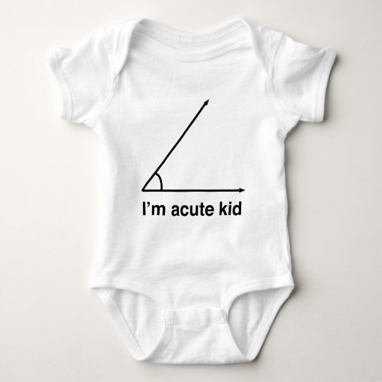 Body Para Bebe Eu Sou Miudo Agudo Para Geeks Da Matematica Zazzle Com Br