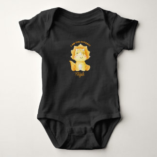 Body Para Bebê Eu Sou O Dinossauro Amarelo Mais Fofo Personalizad