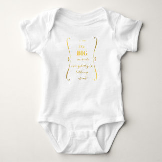 Body Para Bebê Eu sou o grande milagre... t-shirt de bebês