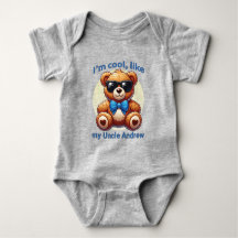 Eu sou o Urso Teddy Legal com Laço Azul Personaliz