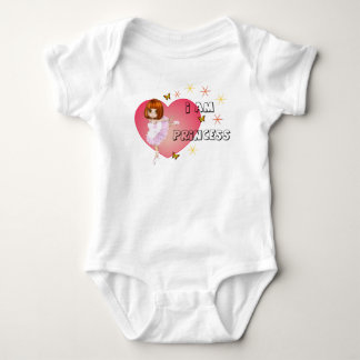 Body Para Bebê Eu sou princesa