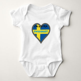Body Para Bebê Eu sou roupa de um bebê de Lttle Swedeheart