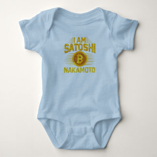 Body Para Bebê Eu Sou Satoshi Nakamoto