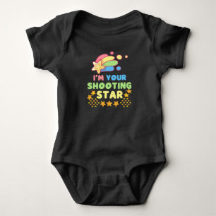 Body Para Bebê Eu Sou Seu Shooting Star Kids