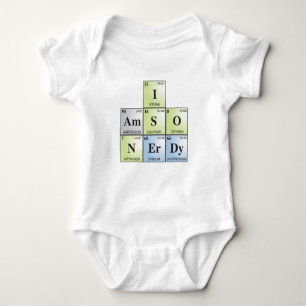 Body Para Bebê Eu sou tão Nerdy