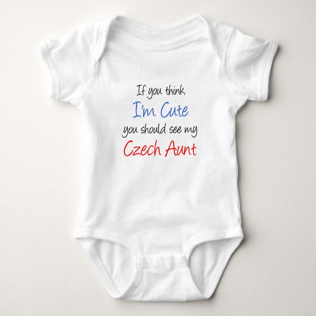 Body Para Bebê Eu Sou Tia Checa Fofa (Frente)