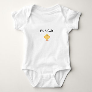 Body Para Bebê Eu sou um Pintinho bonito