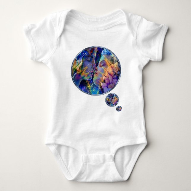 Body Para Bebê Eu te amo (Frente)