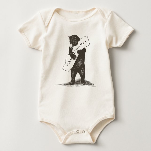 Body Para Bebê Eu te amo Califórnia (Frente)