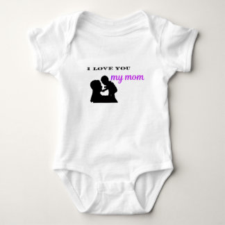 Body Para Bebê Eu Te Amo Mamãe – Presente de Bebê Querido