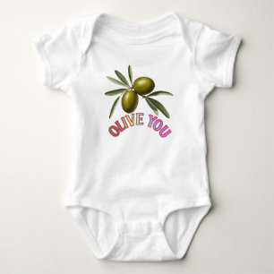 BODY PARA BEBÊ EU TE OLIVO