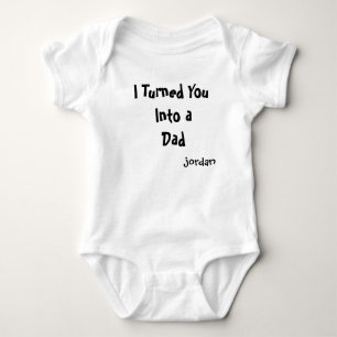 Body Para Bebê Eu Transformei Você Em Um Body de Bebê Papai   Pri