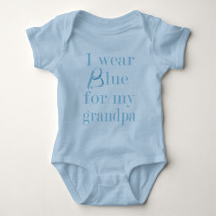 Body Para Bebê Eu visto o azul…