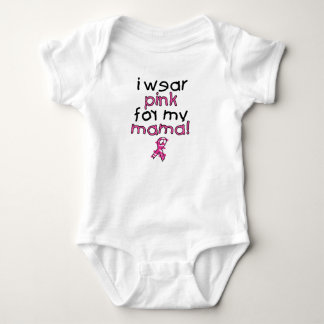 Body Para Bebê Eu visto o rosa para meu Mama ($18,95)