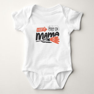 Body Para Bebê eu vou de May Mama