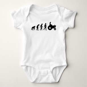 Body Para Bebê Evolução do fazendeiro